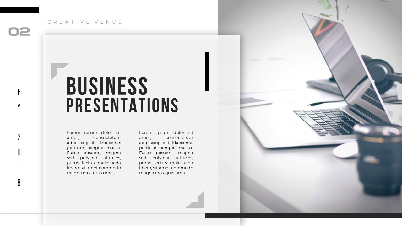 create a 5 slide presentation about your office