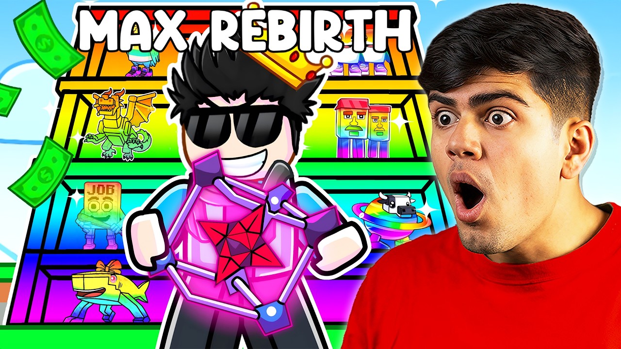 I Completed MAX REBIRTH in Steal a Brainrot Roblox!