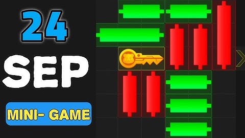 24 September Mini Game Key 100% Solved | Hamster Kombat Puzzle For Today
