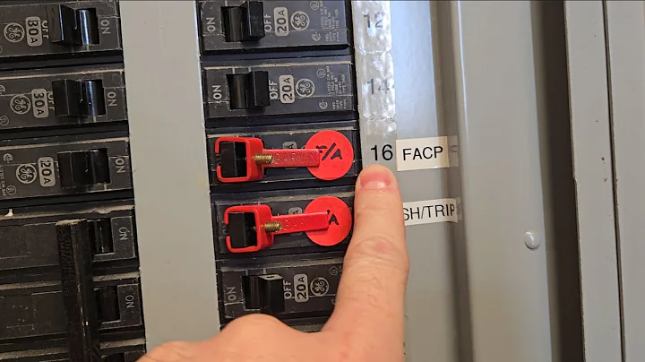 Fire-Lite ES-200X | How to do AC Breaker Disconnect Test