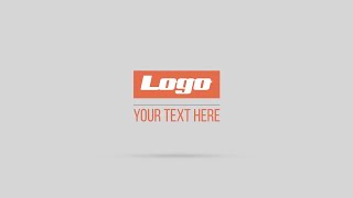 Minimal logo reveal Premiere Pro Templates