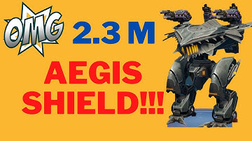 War Robots ADARTIS       2.3 M.!!!    AEGIS shield !!!