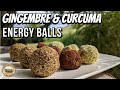 Energy balls au gingembre  curcuma  probiotiques antiinflammatoires digestifs et articulaires