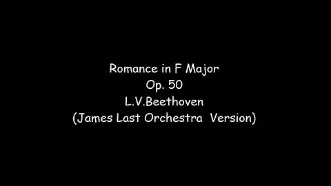 "Romance"_ Op.50 L.V.Beethoven In James Last style