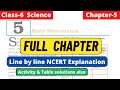 Body movements  class 6 science chapter 8 full line by line ncert explanation  class6