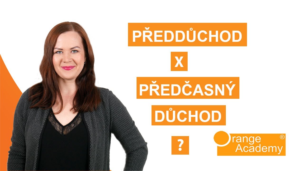 Předdůchod a předčasný důchod: jaké jsou rozdíly? | Orange Academy