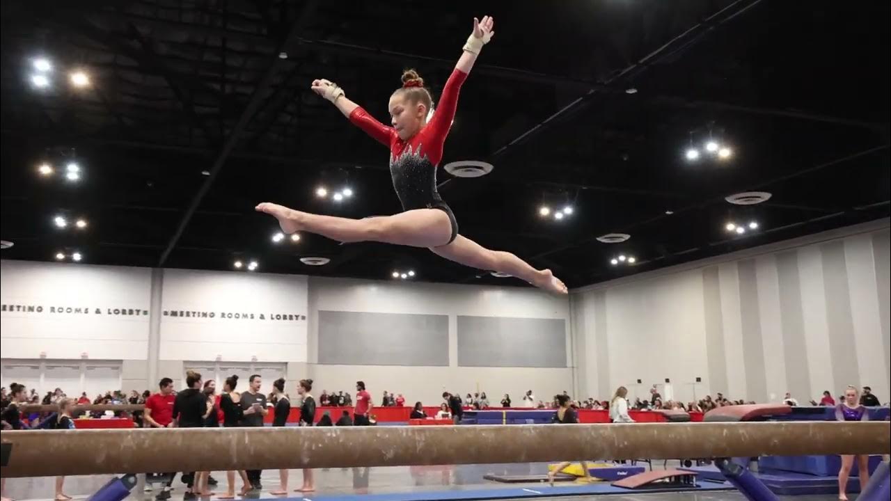 Giselle Leyvas 1st Place Beam Gliders Invitational 2023 Wildfire