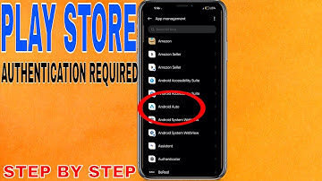 ✅ How To Fix Authentication Is Required Error In Play Store 🔴