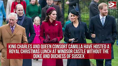King Charles and Queen Consort Camilla host royal Christmas party without Harry and Meghan