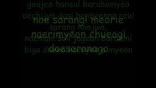 Kim Tae Woo - Love Rain / Sarang Bi Lyrics