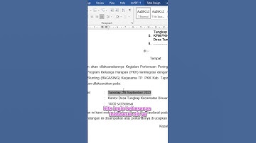 Cara cepat  merubah tanggal mail merge yang berbahasa ingris #word #msword