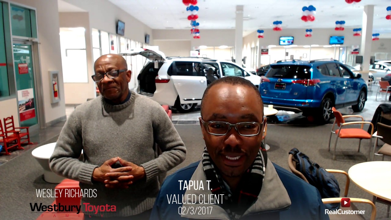 Tapua Reviews Westbury Toyota And Wesley Richards You Tapua Reviews Westbury Toyota And Wesley Richards