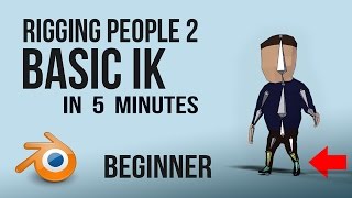 rigging | Basic IK & foot roll | Blender |