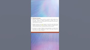 What is Machine Learning? #artificialintelligenceandmachinelearning #shorts #ytshorts #aiml