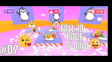 Fall.io - Race of Dino😂  #07