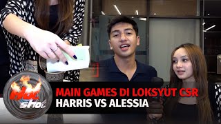 Eksklusif!! Games Tarik Kertas Harris Vriza \u0026 Alessia di Loksyut Cinta Sedalam Rindu | Hot Shot