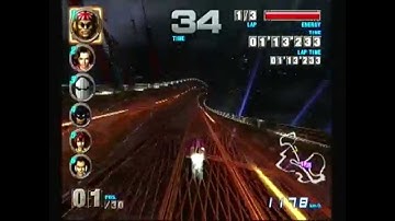 F-Zero AX - Acceleration/speed tests in Quadforce v4.0