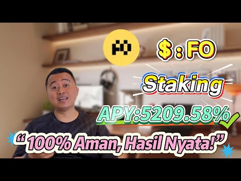 💥 Cara mudah staking FO Solana, hasil 5209.58% APY cepat!