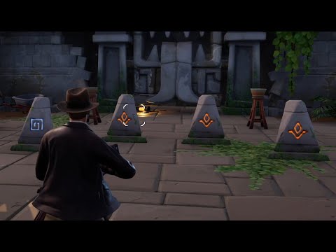 Den geheimen Indiana Jones Tempel in Fortnite öffnen