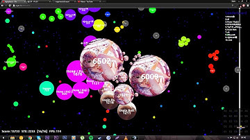 Agar.io - Naked & SniiKz Random Server Takeover #36