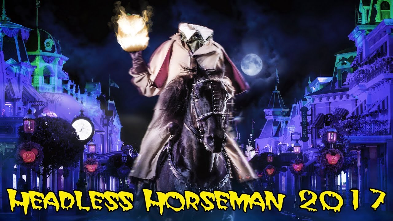 walt disney world vacation Headless Horseman Rides at Mickey's Not So Scary Halloween Party 2017 + Special Photopass Magic Shot