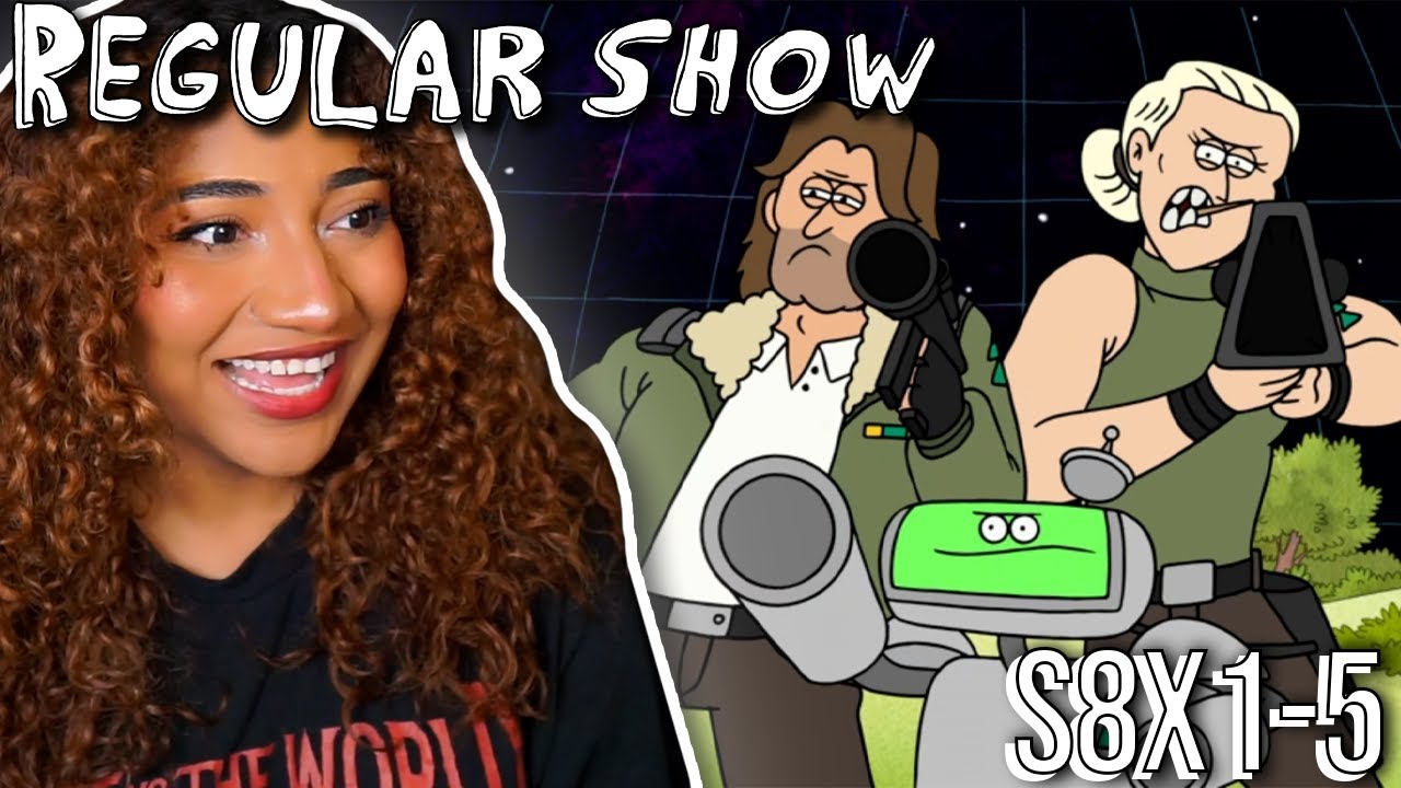 WE IN SPACE!! STARTING THE FINALE SEASON T-T - Regular Show S8x1-5 **REACTION**