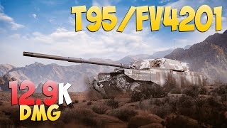 T95/FV4201 - 5 Kills 12.9K DMG - Warm! - World Of Tanks