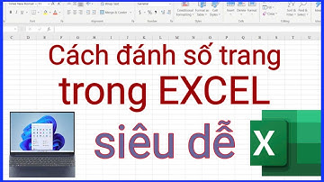 Hai cách đánh số trang trong Excel một cách siêu nhanh