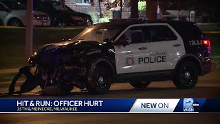Milwaukee police sergeant seriously injured in hit-and-run crash
