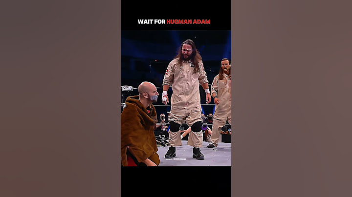 Kenny Omega & Young Bucks DESTROY Everyone then HUGMAN ADAM Appears #wwe #aew #shorts