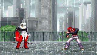 [Kof Mugen] Evil.Blood.Iori Vs Six Iori Yagami Team