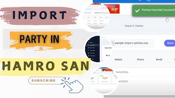 Import Parties in Hamro SAN | Quick and Easy Party Setup Tutorial