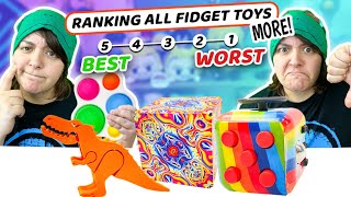 MORE Ranking ALL Fidget Toys I Could Buy On Internet