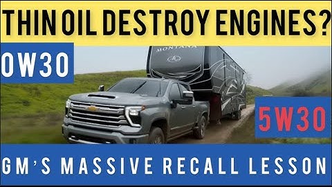 Do Thin Oils Destroy Engines? Lessons From GM’s Massive Recall