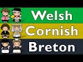 Brittonic welsh cornish  breton