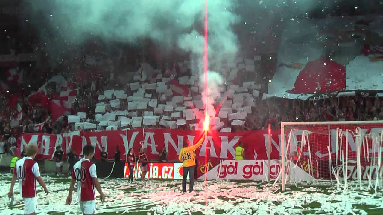 Rozlučka s Martinem Vaniakem na zápase Slavia - Mladá Boleslav (26.8.2011)
