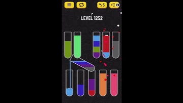 Water Sort Puzzle Level 1252