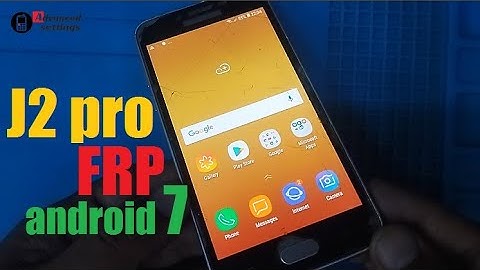 samsung j2 pro (J250) frp bypass 7.1.1  |Without PC