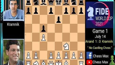 Anand vs Kramnik | FIDE World Cup 2021 | No-Castling Match #ViswanathanAnand #VladimirKramnik