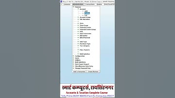 Busy Accounting Software | Account modify in Busy Software | #shortsvideo