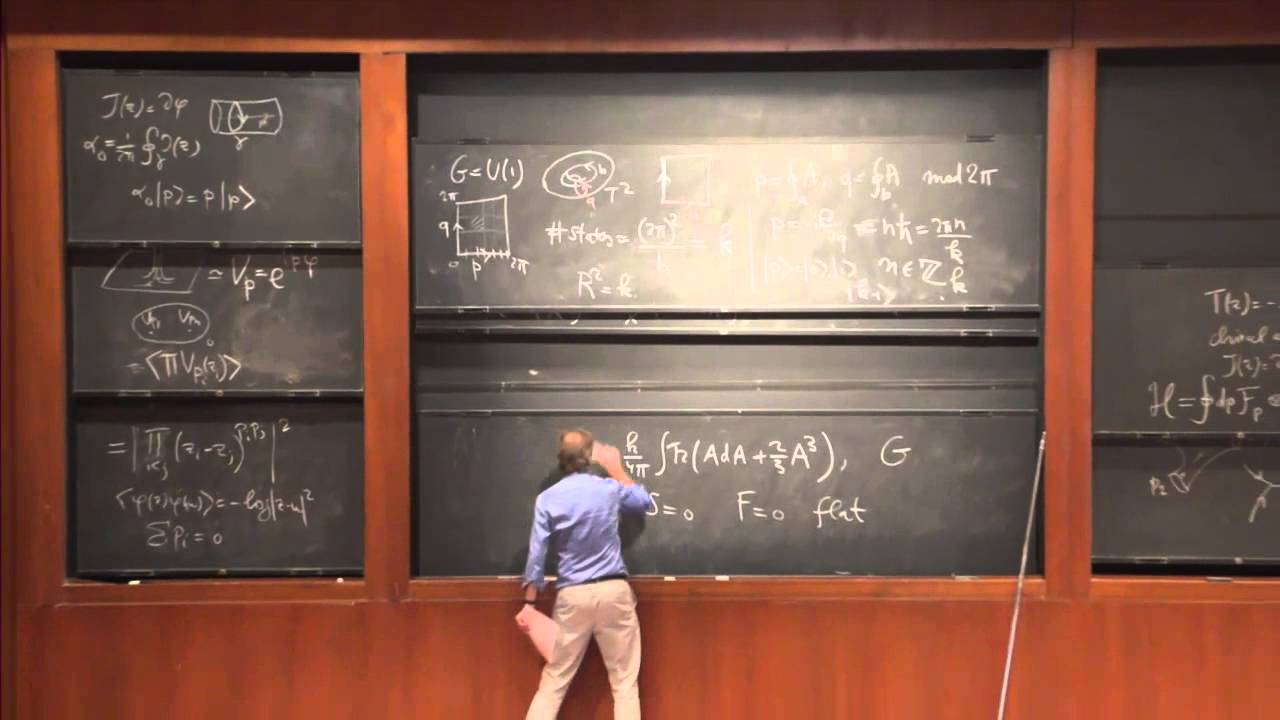 PiTP 2015 - "Introduction to Topological and Conformal Field Theory (2 of 2)" - Robbert Dijkgraaf
