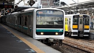 2020/03/13 常磐線 E501系 K751編成 水戸駅 & いわき駅 | JR East Joban Line: E501 Series K751 Set at Mito & Iwaki