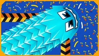 🐍WORMSZONE.IO | Giant Slither Snake Top 01 🤔 | Epic Worms Zone Biggest Snake Gameplay! | Kalun yt screenshot 2