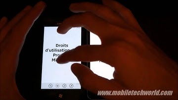 Windows Phone 7 Office Mobile 2010 Performance comparison: Samsung Omnia 7 vs HTC 7 Trophy