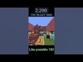 Minecraft Tnt Village #shorts #live