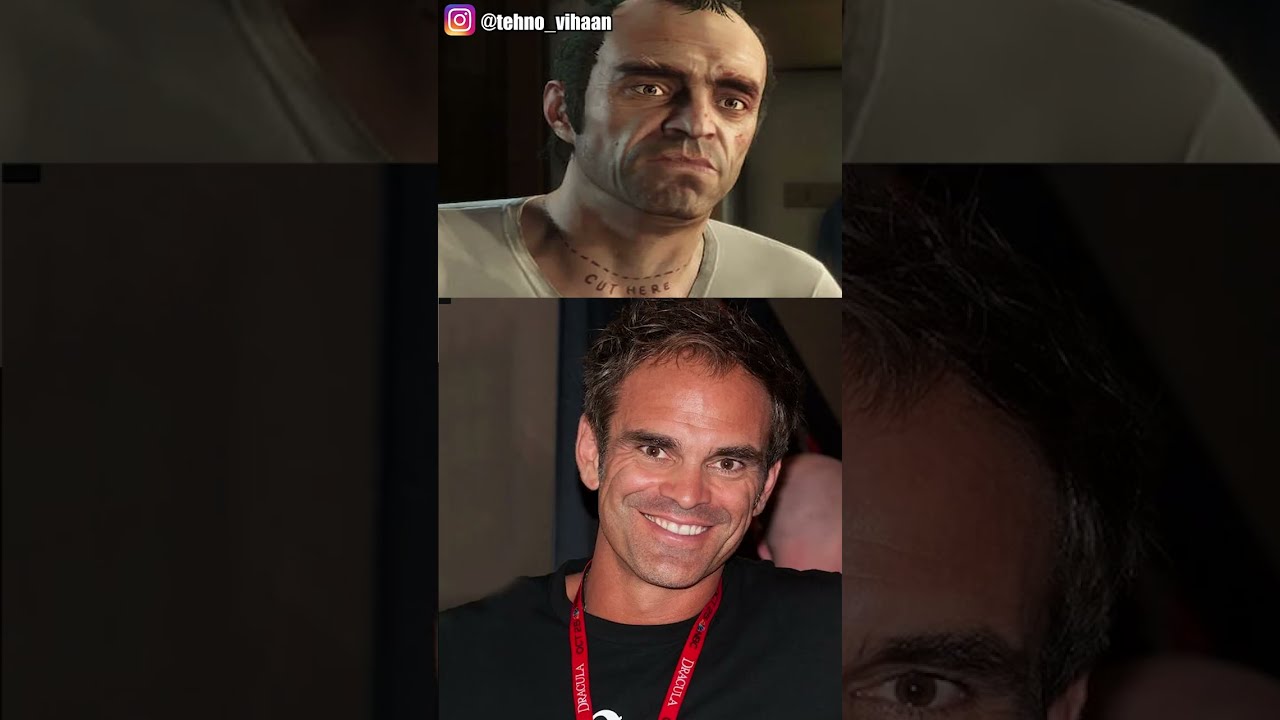 ⁣GTA 5 Characters in Real Life: Micheal Franklin & Trevor #shorts #gta5 #funny