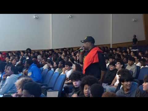 Wild N Out  @ Roosevelt High with Rip Michaels and Nick Cannon