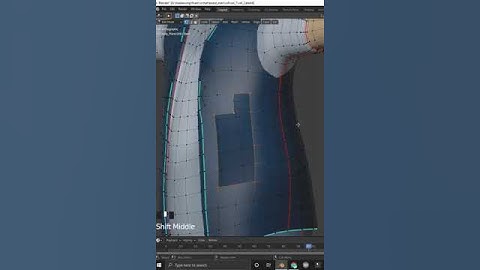 Fill Face in Blender #blendertutorial #blendermodeling #blendertips #blender3d
