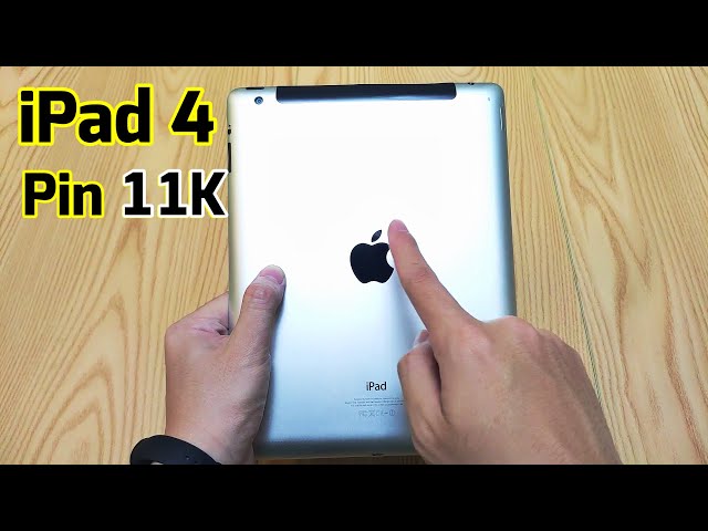 iPad 4 sau 8 năm đập phá