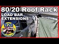 80/20 Roof Rack Load Bar Extensions and more